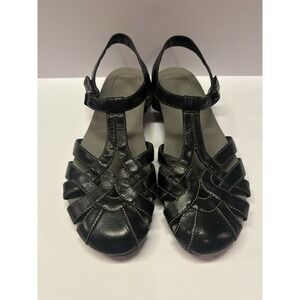 BareTraps Black Vegan‎ Athens Sandals Women's Size 12 Summer Shoe